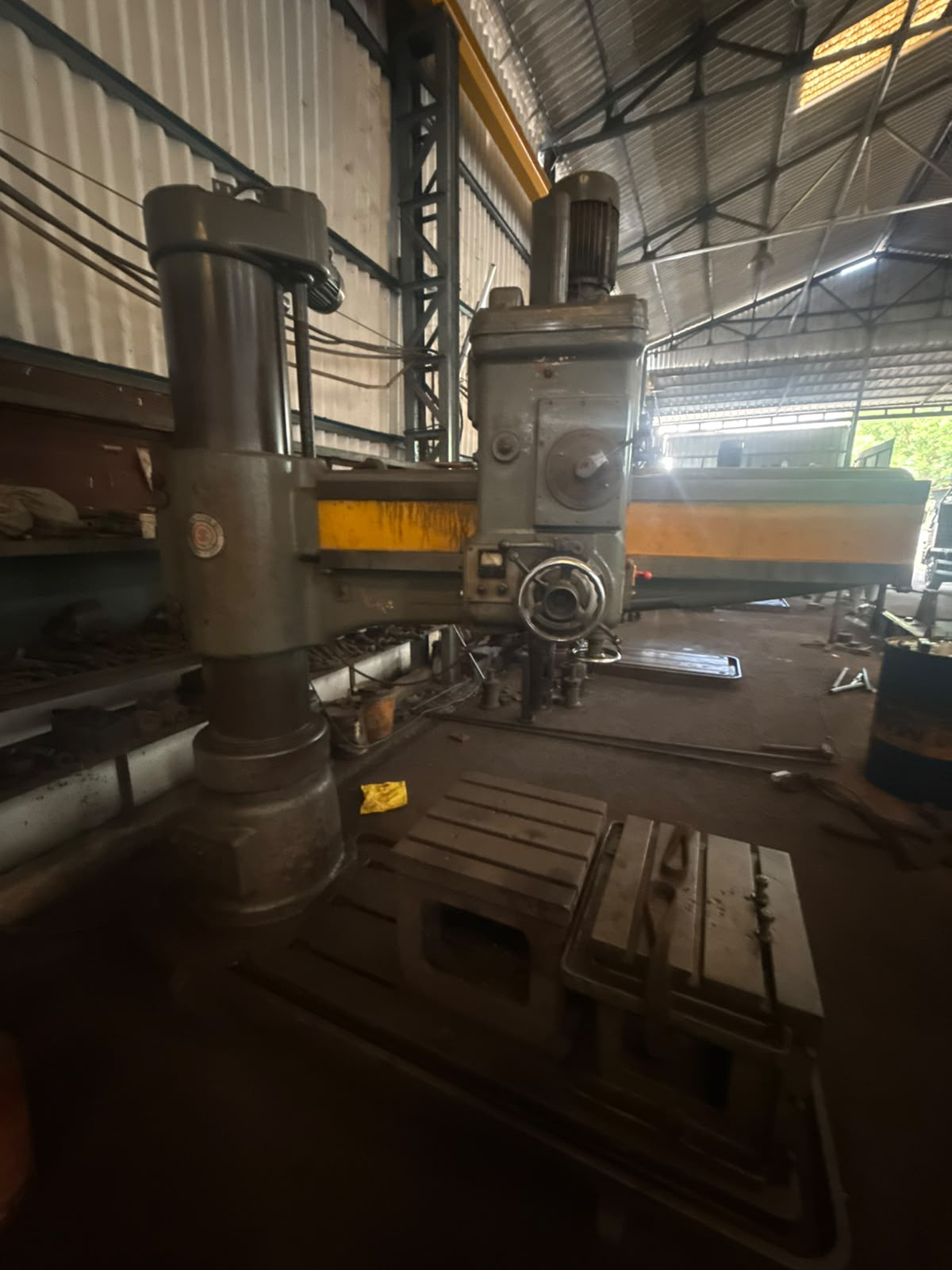 CNC boring machine at Rajamma Engineering