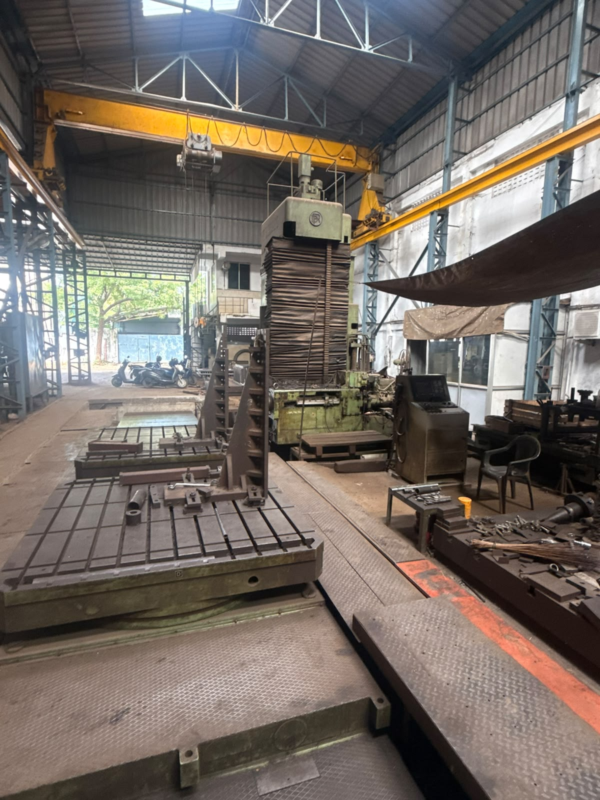 Plano milling machine at Rajamma Engineering