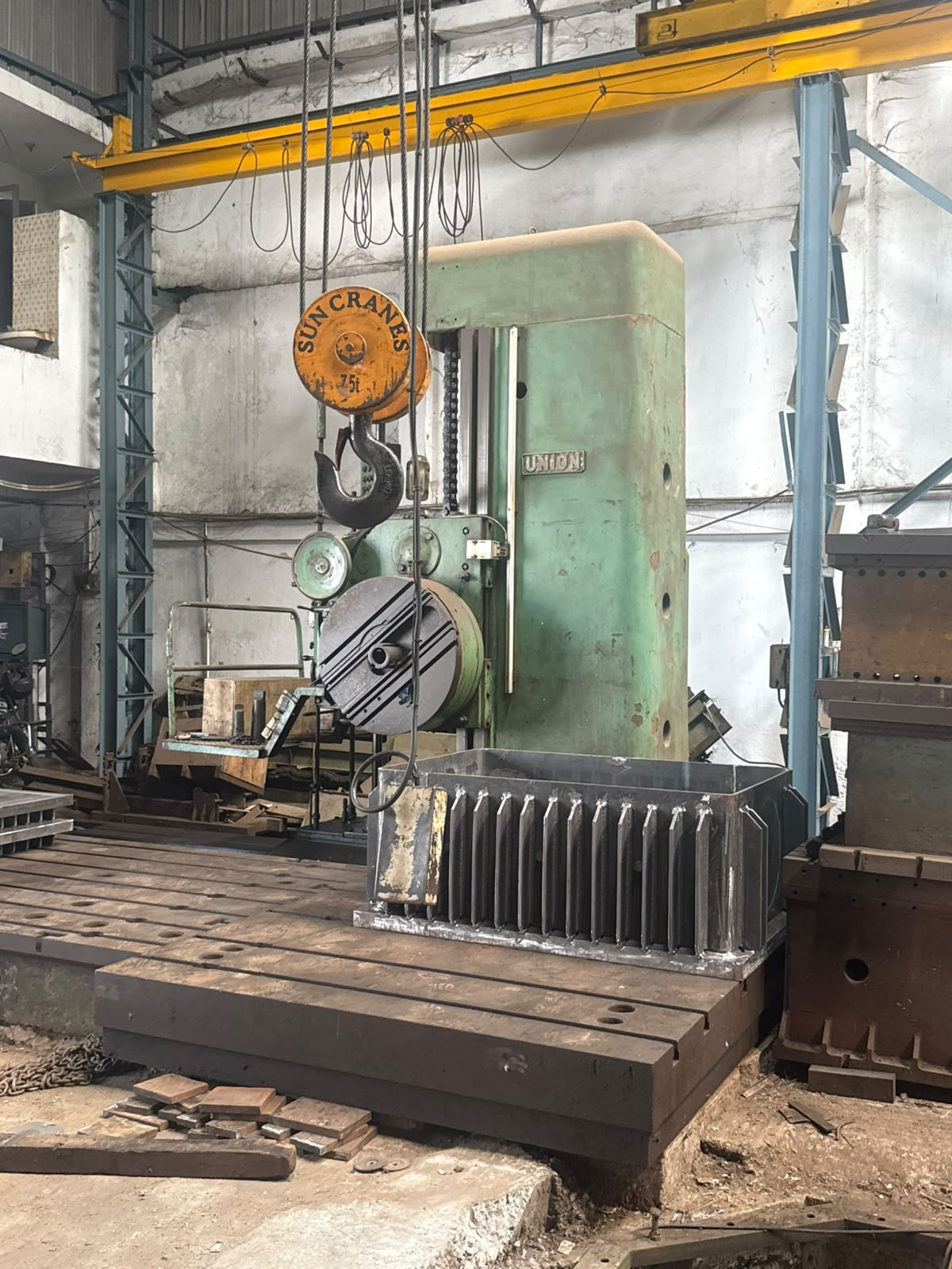 Radial drilling machine at Rajamma Engineering