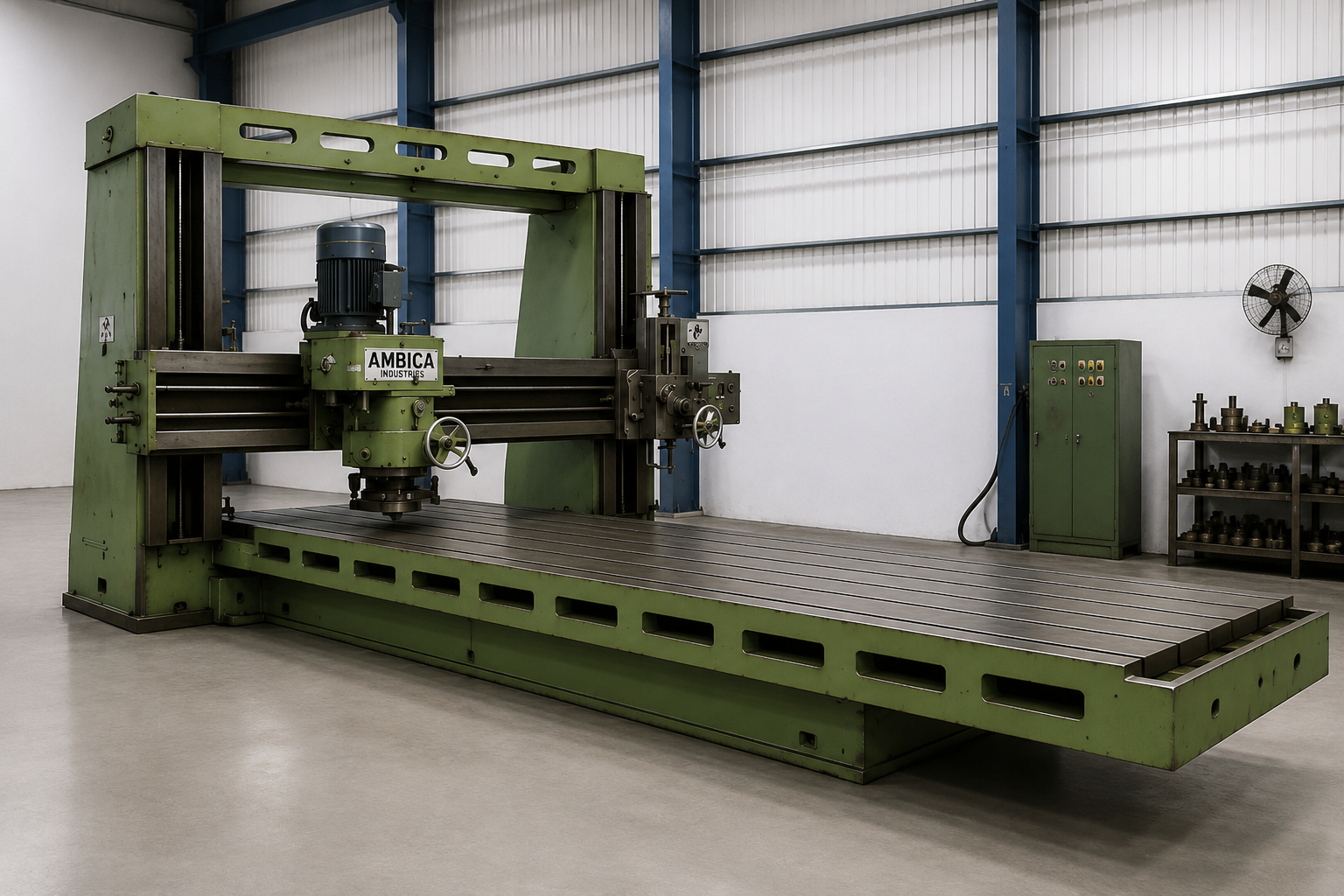 Plano Milling Machine wide bed at Rajamma Engineering